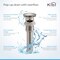 Kibi Circular Single Handle Bathroom Vanity Sink Faucet with Pop Up Drain C-KBF1008BN-KPW100BN - alternate 10
